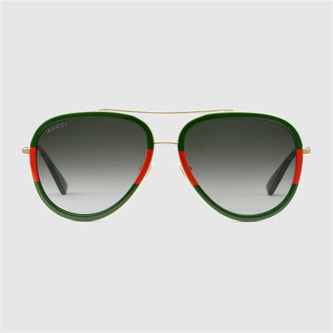 lentes gucci aviador|gucci aviador de sol.